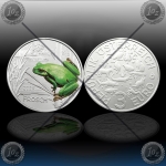 3 EVRO AVSTRIJA 2018 " ŽABA " UNC